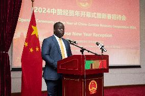ZAMBIA-LUSAKA-CHINESE NEW YEAR-RECEPTION