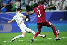 (SP)QATAR-DOHA-FOOTBALL-AFC ASIAN CUP-UZBEKISTAN VS QATAR