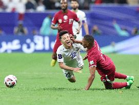 (SP)QATAR-DOHA-FOOTBALL-AFC ASIAN CUP-UZBEKISTAN VS QATAR