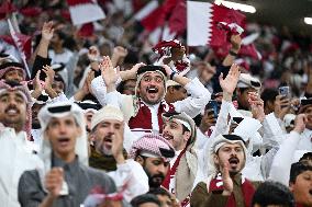 (SP)QATAR-DOHA-FOOTBALL-AFC ASIAN CUP-UZBEKISTAN VS QATAR