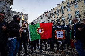 March Against Islam In Lisbon.