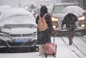 Heavy Snow Hit Part of China