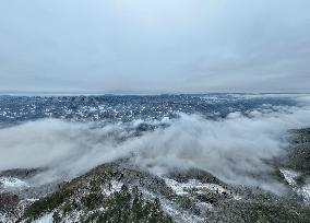 (EcoChina)CHINA-CHONGQING-WUXI-SNOWFALL (CN)