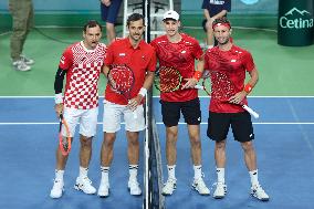 Croatia v Belgium - 2024 Davis Cup Qualifiers Day 2 - Croatia