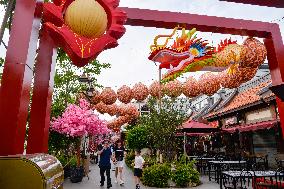 INDONESIA-JAKARTA-CHINATOWN-CHINESE NEW YEAR-FESTIVE ATMOSPHERE