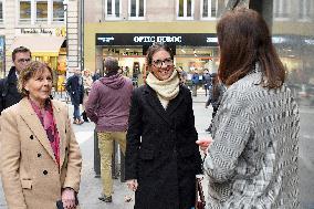 Aurore Bergé lists Family Planning Center in Strasbourg