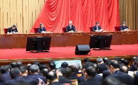 CHINA-BEIJING-CAI QI-EDUCATION CAMPAIGN-MEETING (CN)