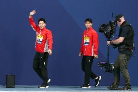 (SP)QATAR-DOHA-DIVING-WORLD AQUATICS CHAMPIONSHIPS-MEN'S 3M SYNCHRONISED