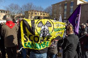 Protest Against The Self-nomination Of The City Of Trino Vercellese To Host The National Nuclear Waste Site