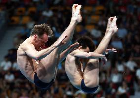 (SP)QATAR-DOHA-DIVING-WORLD AQUATICS CHAMPIONSHIPS-MEN'S 3M SYNCHRONISED