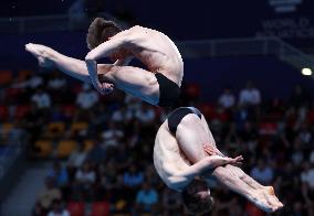 (SP)QATAR-DOHA-DIVING-WORLD AQUATICS CHAMPIONSHIPS-MEN'S 3M SYNCHRONISED