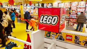 A LEGO Store in Shanghai