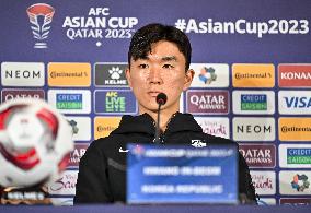 AFC Asian Cup Qatar 2023 Press Conference South Korea