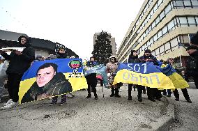 Rally in support of Ukrainian POWs in ZaporizhzhiaRally in support of Ukrainian POWs in Zaporizhzhia