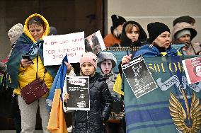 Rally in support of Ukrainian POWs in ZaporizhzhiaRally in support of Ukrainian POWs in Zaporizhzhia