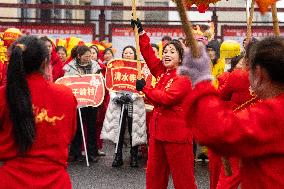 CHINA-HUNAN-YIYANG-SPRING FESTIVAL-VILLAGE GALA-CELEBRATIONS (CN)