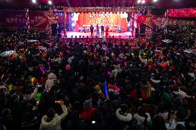 CHINA-HUNAN-YIYANG-SPRING FESTIVAL-VILLAGE GALA-CELEBRATIONS (CN)