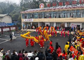 CHINA-HUNAN-YIYANG-SPRING FESTIVAL-VILLAGE GALA-CELEBRATIONS (CN)