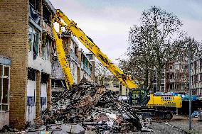 Aftermath Deadly Explosion - Rotterdam