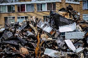 Aftermath Deadly Explosion - Rotterdam