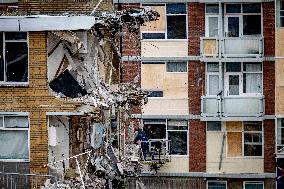 Aftermath Deadly Explosion - Rotterdam