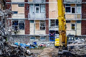 Aftermath Deadly Explosion - Rotterdam