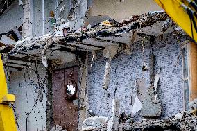 Aftermath Deadly Explosion - Rotterdam