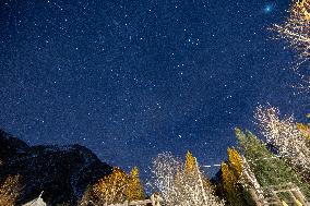 Starry Sky In Carbonin, Italy