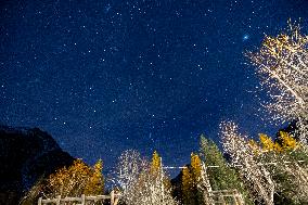 Starry Sky In Carbonin, Italy