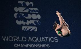 (SP)QATAR-DOHA-DIVING-WORLD AQUATICS CHAMPIONSHIPS-WOMEN'S 10M PLATFORM