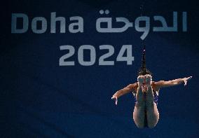 (SP)QATAR-DOHA-DIVING-WORLD AQUATICS CHAMPIONSHIPS-WOMEN'S 10M PLATFORM