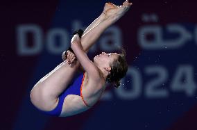 (SP)QATAR-DOHA-DIVING-WORLD AQUATICS CHAMPIONSHIPS-WOMEN'S 10M PLATFORM