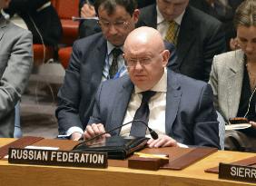 U.N. session on U.S. retaliatory airstrikes