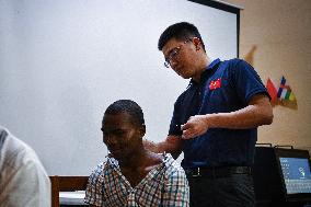 CENTRAL AFRICAN REPUBLIC-BANGUI-CHINESE MEDICAL TEAM-LECTURE