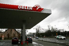 Orlen Logo In Krakow