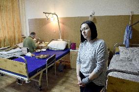 Kyiv volunteers look after defenders undergoing treatment and rehabilitation at Institute of Traumatology and Orthopedics