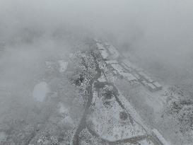 Snow Scenery in Xi'an