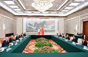 CHINA-BEIJING-HAN ZHENG-SWITZERLAND-CASSIS-MEETING (CN)