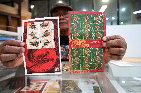 INDONESIA-JAKARTA-STAMPS-YEAR OF THE DRAGON
