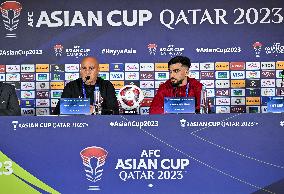 AFC Asian Cup Qatar 2023 Press Conference Qatar