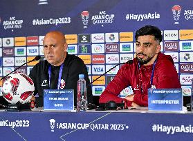 AFC Asian Cup Qatar 2023 Press Conference Qatar