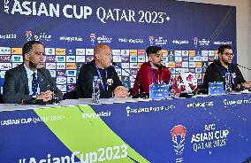 AFC Asian Cup Qatar 2023 Press Conference Qatar