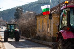 Farmers Protest In Bulgaria.