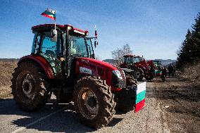 Farmers Protest In Bulgaria.