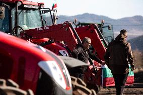 Farmers Protest In Bulgaria.