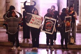 Protest Against Bullfighting