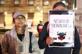 Protest Against Bullfighting