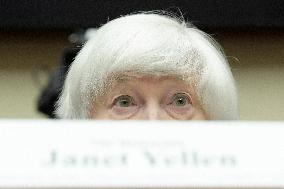 Sec Yellen  Hold A Financial Stability Oversight Hearing