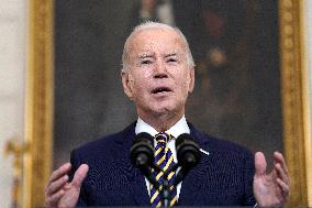 Joe Biden on Emergency National Security Act  - Washington