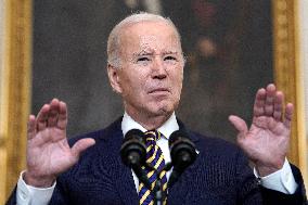 Joe Biden on Emergency National Security Act  - Washington